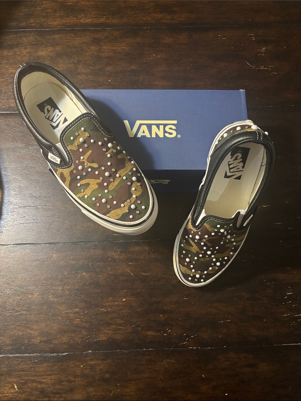 New in Box, Rare Van’s Classic Slip-on in Pearlized Camo - Men’s 8/Women’s 9.5 - Picture 8 of 10